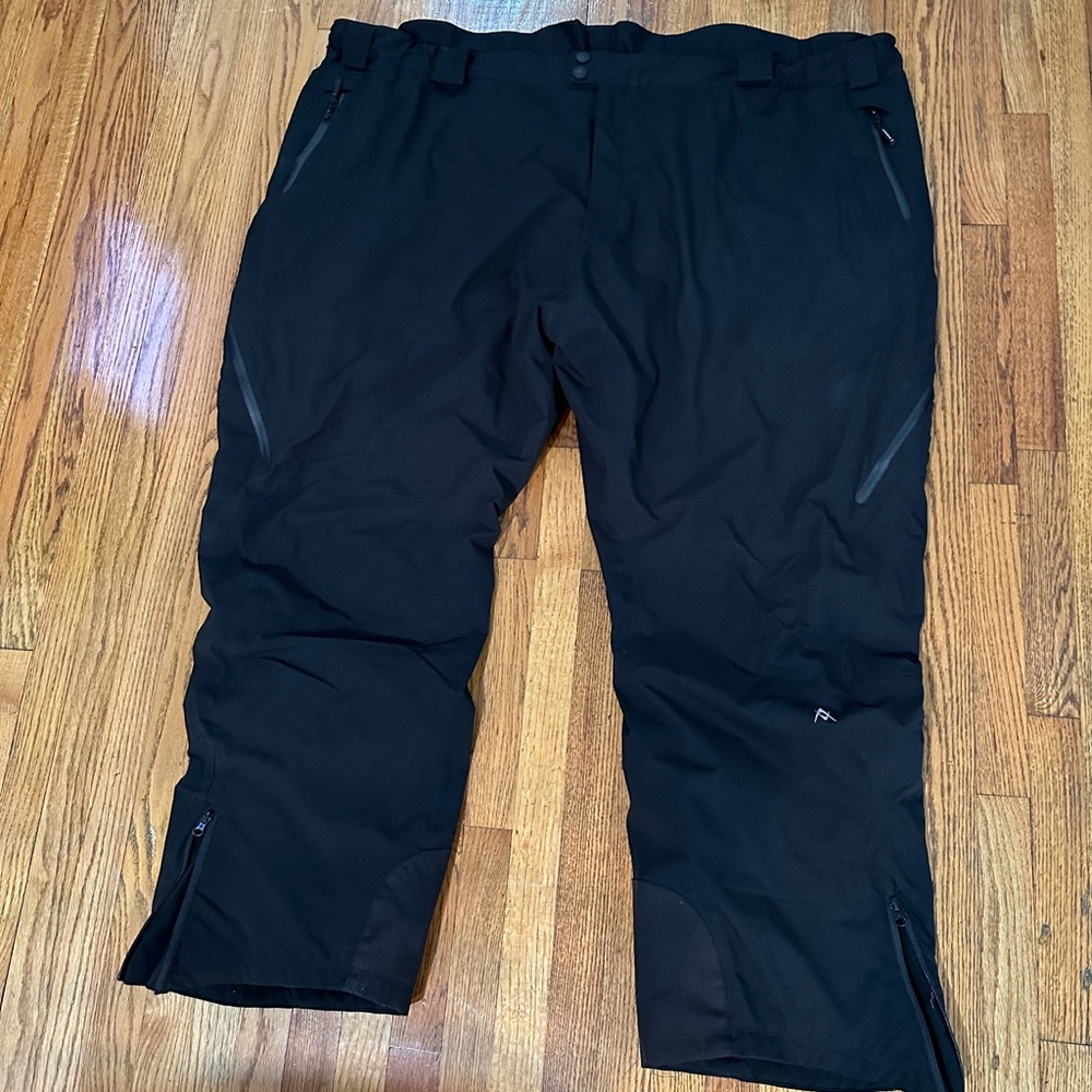 Black Volkl ski pants